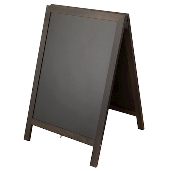 Pavement board Wood black 550 x 850 mm